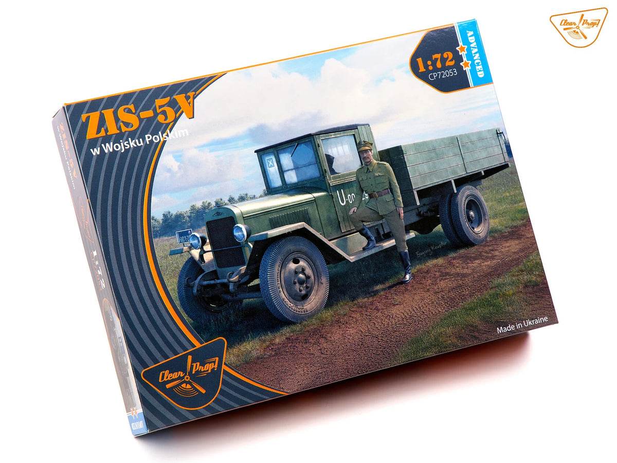 Clear Prop! CP72053 Soviet ZiS-5V - &amp;#39;W Wojsku Polskim&amp;#39; (Advanced Kit) 1/72 – obrázek 2