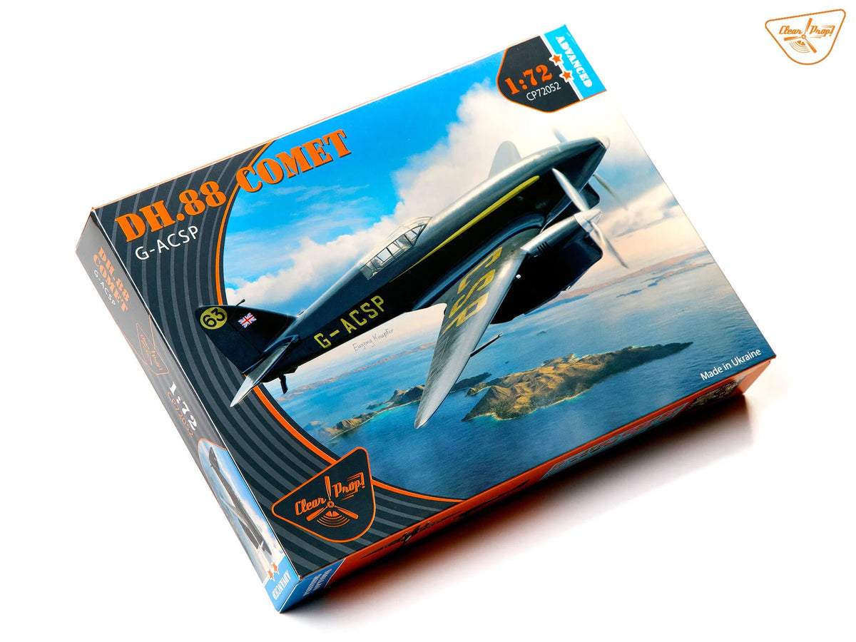Clear Prop! CP72052 de Havilland DH.88 Comet G-ACSP Advanced Kit 1/72 – image 2