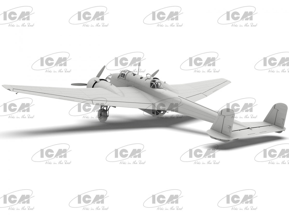 ICM 48352 HP.52 Hampden B.Mk.I WWII British bomber (100% new molds) 1/48