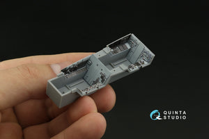 Quinta Studio QD48373 F/A-18F late / EA-18G 3D-Printed &amp;amp; colored Interior on decal paper (Hobby Boss) 1/48 – image 11