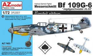 AZ Model AZ7453 Messerschmitt Bf 109G-6 Jagdgeschwader JG.53 1/72