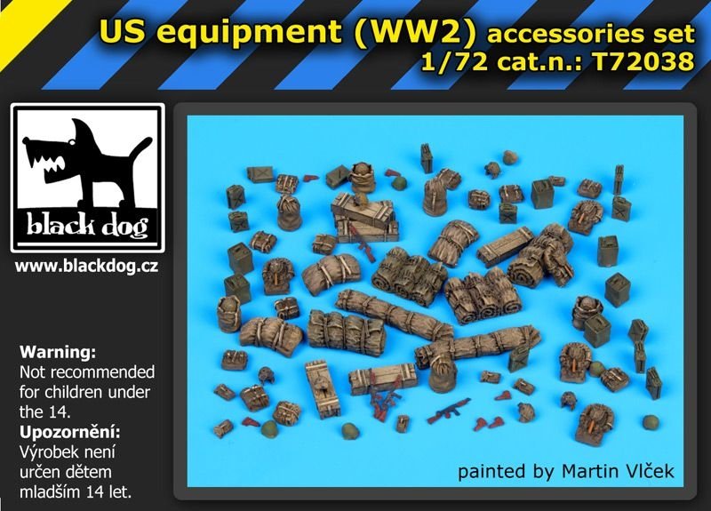 Black Dog T72038 US WW II equipment 1/72 – zdjęcie 6