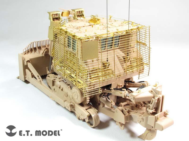 E.T. Model E35-211 Israeli D9R Armored BullDozer slat armour (For MENG SS-002) 1/35 – zdjęcie 4