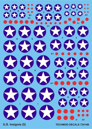Techmod 72414 - US Insignia (1/72)