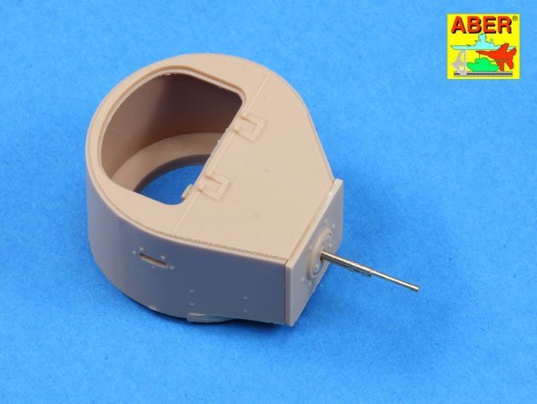 Aber 35l-175 Set of barrels for Soviet tank T-28 Early: 1 x KT-28 (76.2 mm), 3 x Machine Gun DT (7.62 mm) 1/35 – image 4