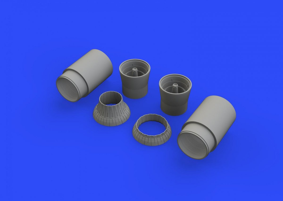 Eduard 648311 F-14A exhaust nozzles TAMIYA 1/48 – zdjęcie 5