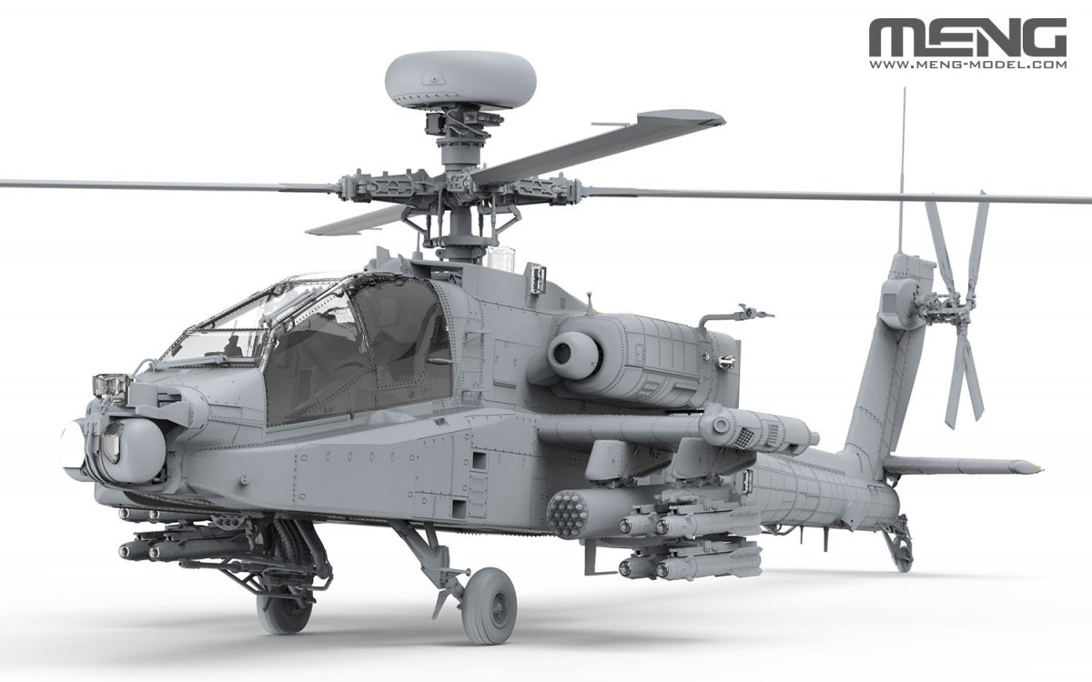 Meng Model QS-004 Boeing AH-64D Apache Longbow Heavy Attack Helicopter 1/35 – image 5