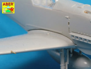 Aber A72 003 Armament for German fighter Me 109E-3 to G-4 1/72 – immagine 6