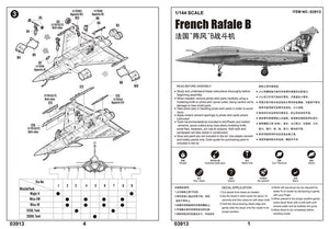 Trumpeter 03913 French Rafale B 1/144 – Bild 6