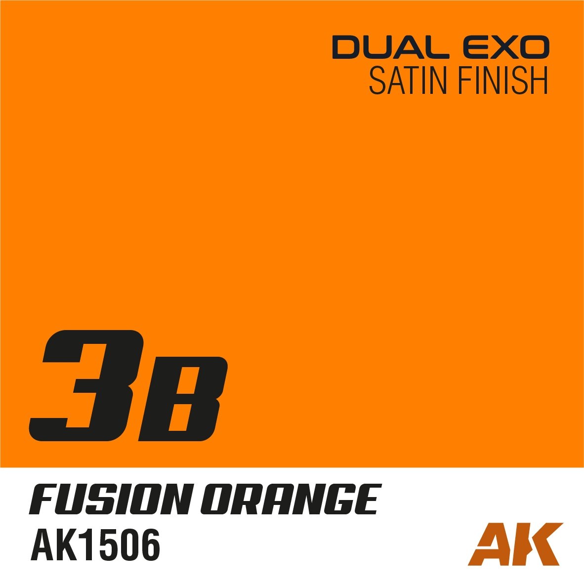 AK Interactive AK1506 DUAL EXO 3B – FUSION ORANGE 60ML – zdjęcie 2