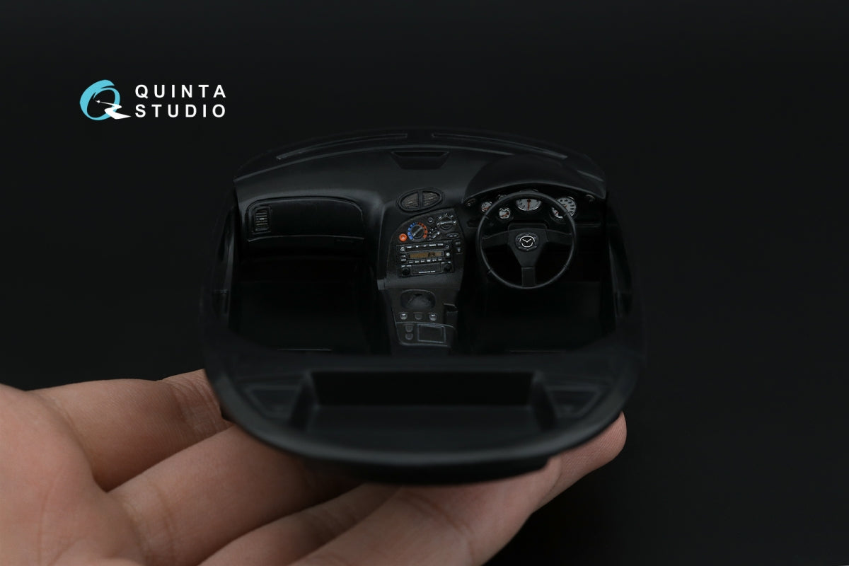 Quinta Studio QD+24013 Mazda RX-7 FD 3D-Printed &amp; coloured Interior on decal paper (Fujimi) (with metal sticker parts) 1/35