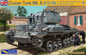 Gecko Models 35GM0005 KREUZER PZ.PKFW.MK.II,742(e),(A10) W/ INTERIOR 1/35
