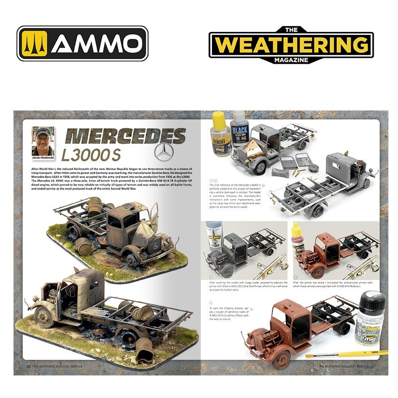 Ammo of Mig 4537 THE WEATHERING MAGAZINE 38 - Rust 2.0 (English) – zdjęcie 7