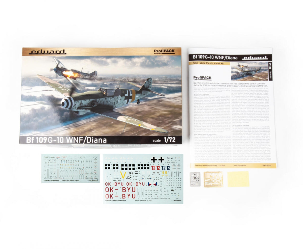 Eduard 70164 Bf 109G-10 WNF/ Diana ProfiPACK Edition 1/72 – zdjęcie 4