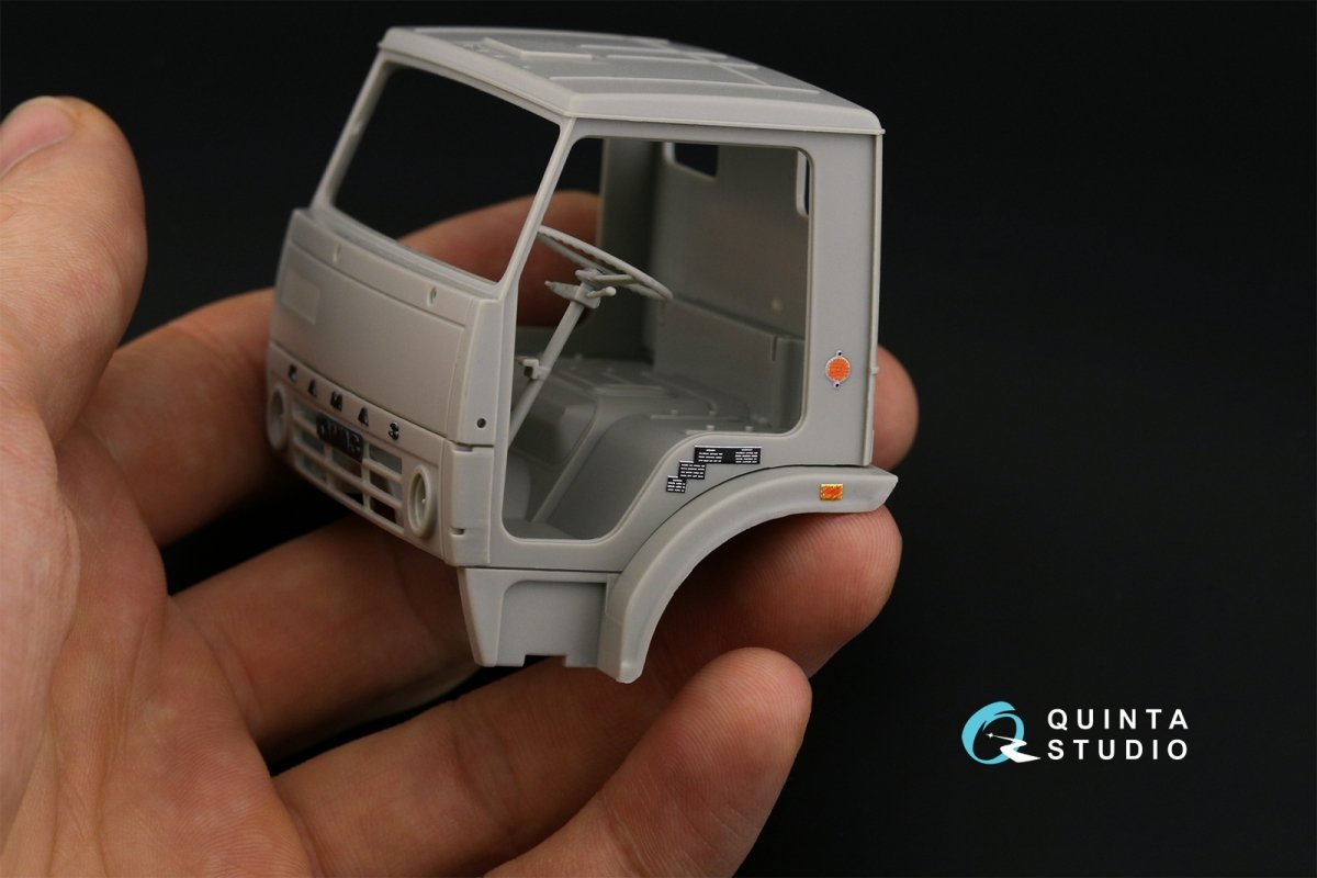 Quinta Studio QD35074 KAMAZ 4310 3D-Printed &amp;amp; coloured Interior on decal paper (Trumpeter) 1/35 – zdjęcie 12