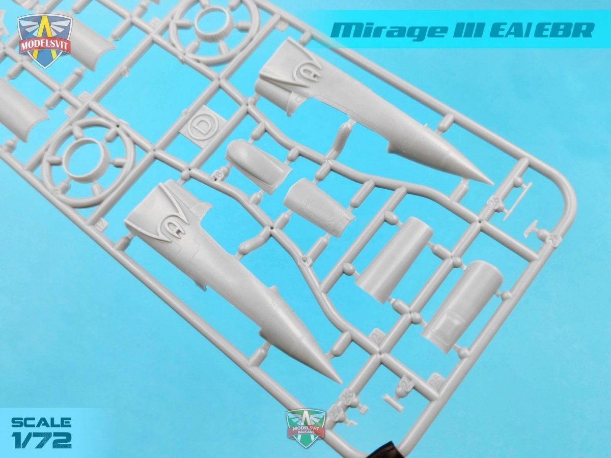Modelsvit 72063 Mirage III EA/EBR 1/72 – zdjęcie 8