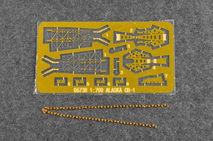 Trumpeter 06738 USS Large cruiser Alaska 1/700 – zdjęcie 5