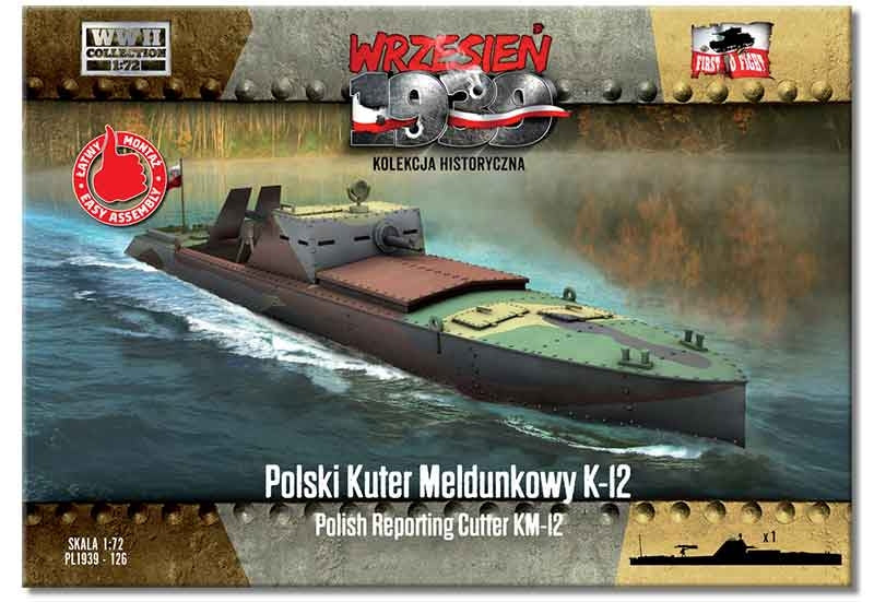 First to Fight PL126 Polski Kuter Meldunkowy K-12 1/72