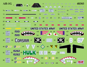 ICM 48298 AH-1G Cobra and M8A1 US Landing Mat 1/48 – zdjęcie 16