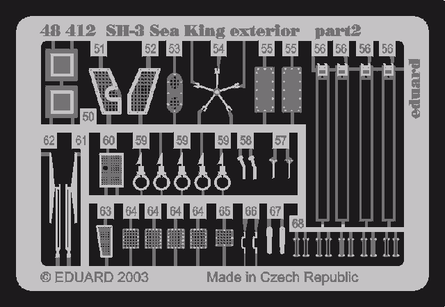Eduard BIG4812 SH-3 1/48 HASEGAWA – zdjęcie 4