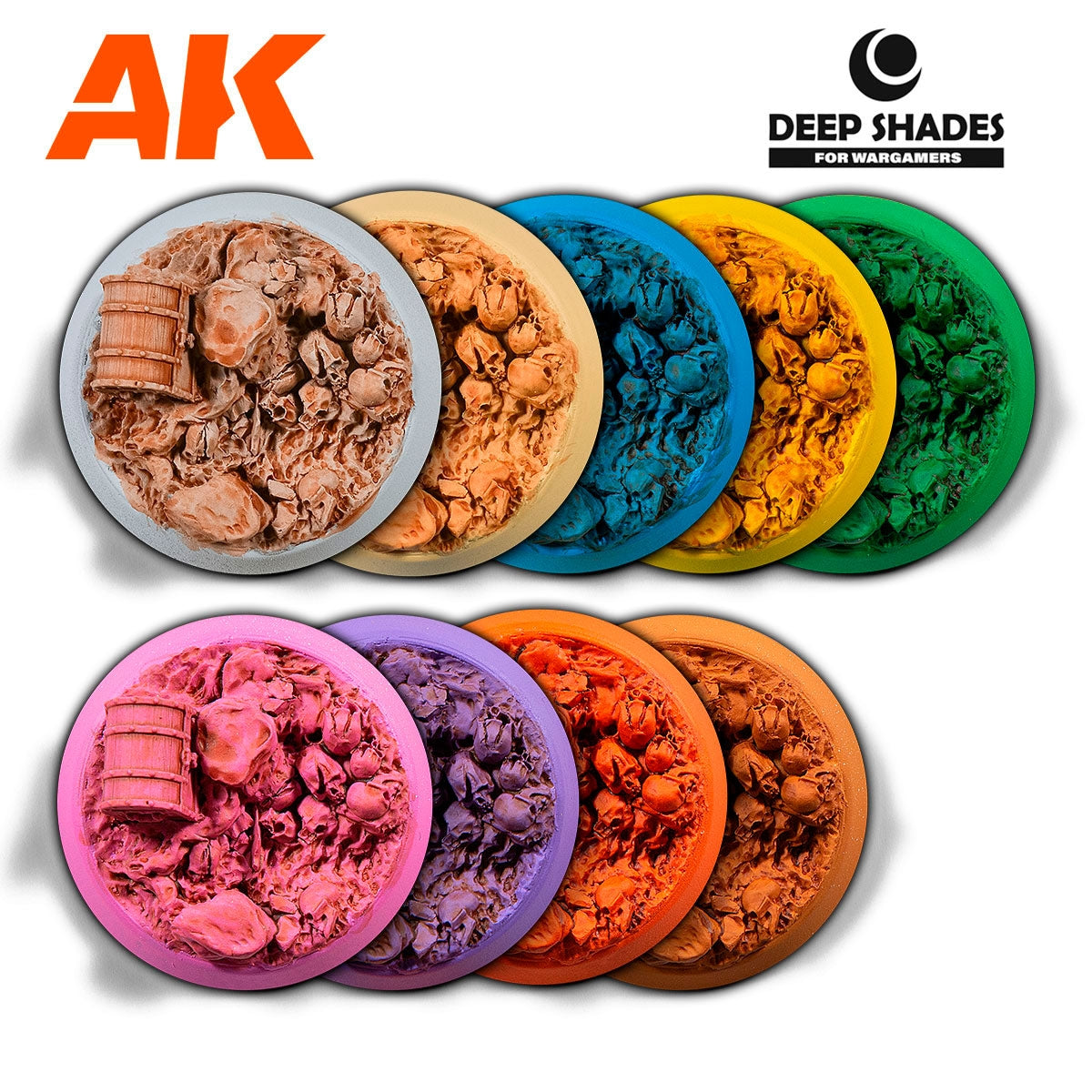 AK Interactive AK13003 REDDISH FILTH – DEEP SHADES 30ML – zdjęcie 2