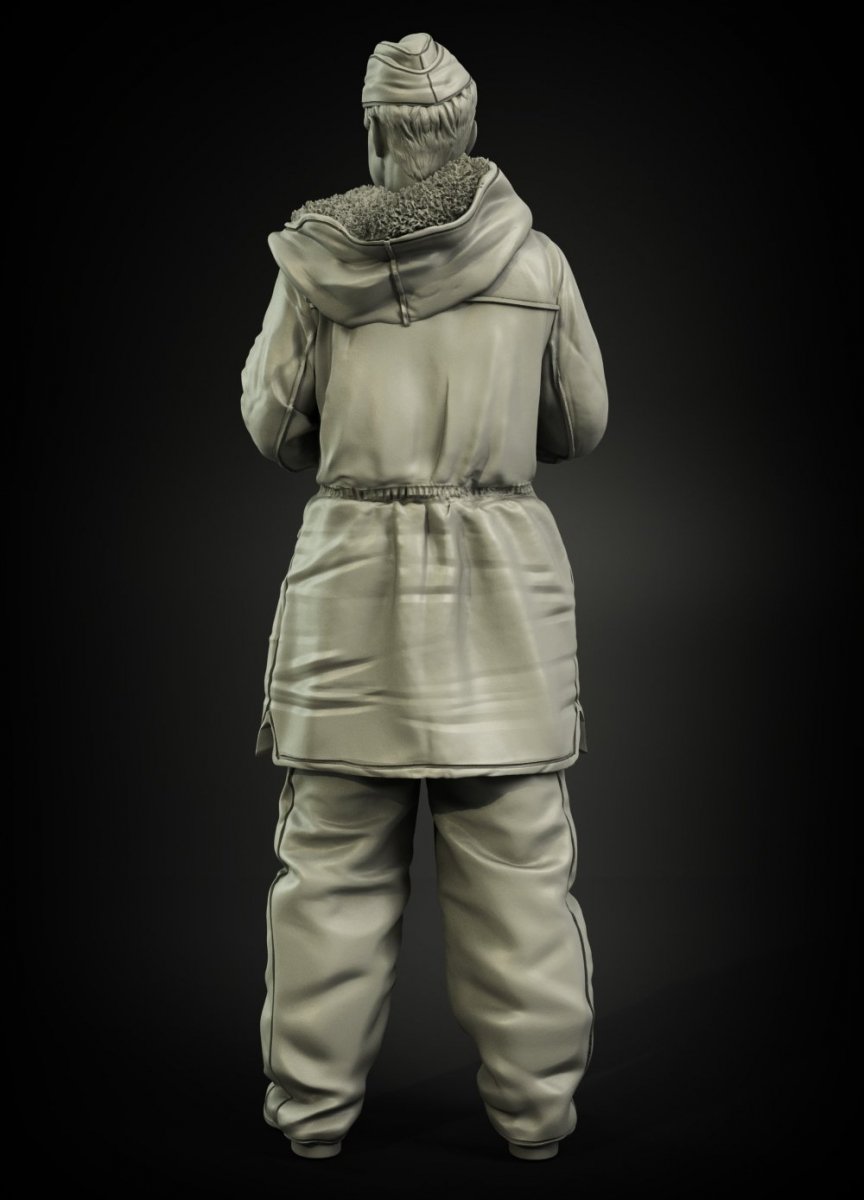 Panzer Art FI35-067 Waffen-SS Anorakanzug at rest No.2 1/35 – image 4