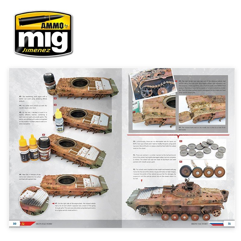 AMMO of Mig Jimenez 6104 The Weathering Special: IRON FACTORY (English) – image 6