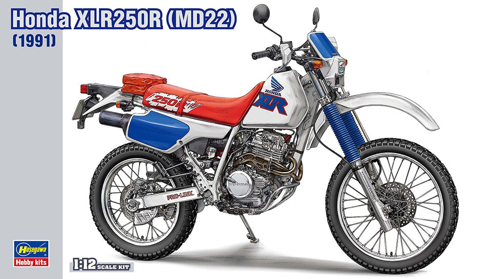 Hasegawa 21518-BK18 Honda XLR250R (MD22) (1991) 1/12