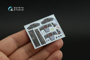 Quinta Studio QD32130 TF-104G 3D-Printed &amp;amp; coloured Interior on decal paper (Italeri) 1/32 – zdjęcie 4