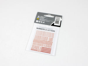 Red Fox Studio QS-35017 Numbers and Letters for US AFV&amp;#39;s vol.01 1/35 – zdjęcie 2