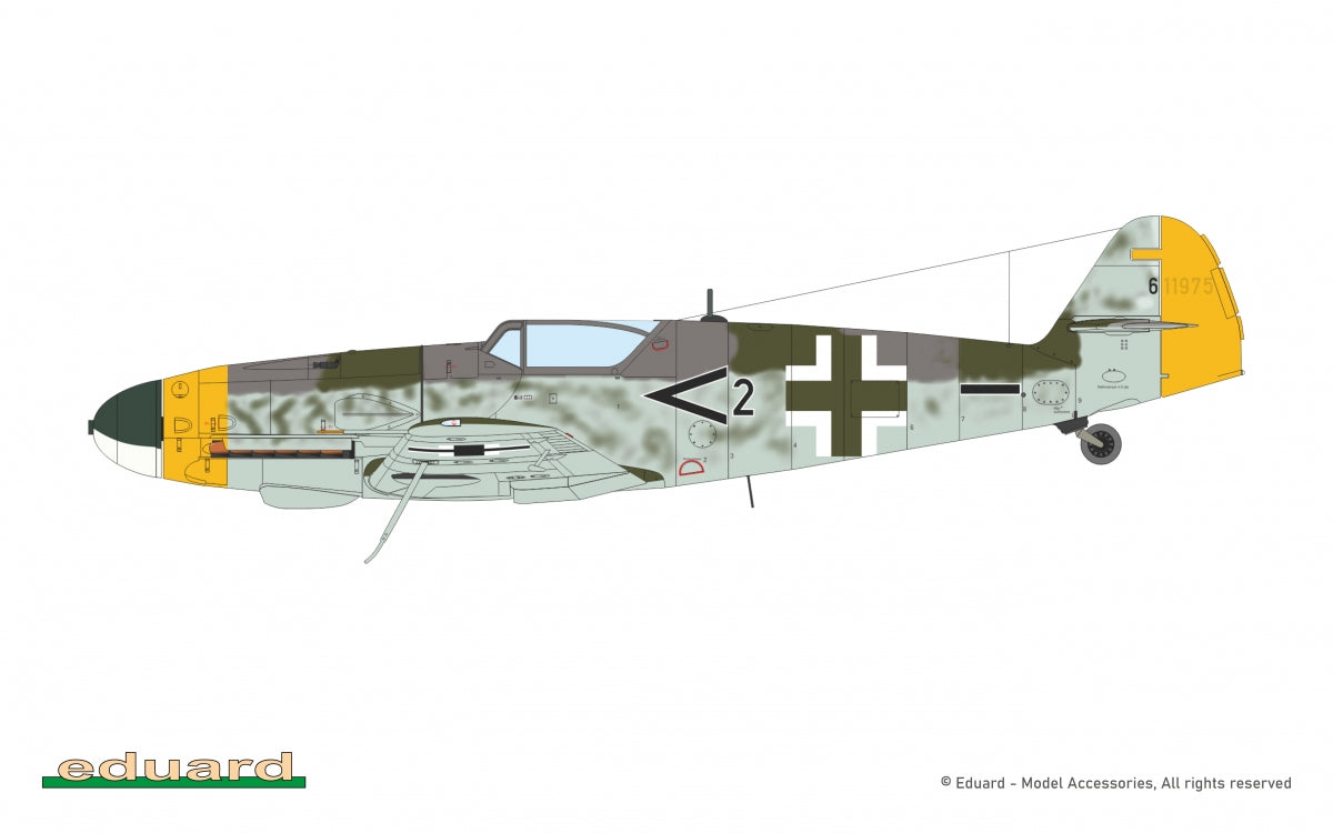 Eduard 70164 Bf 109G-10 WNF/ Diana ProfiPACK Edition 1/72 – zdjęcie 13