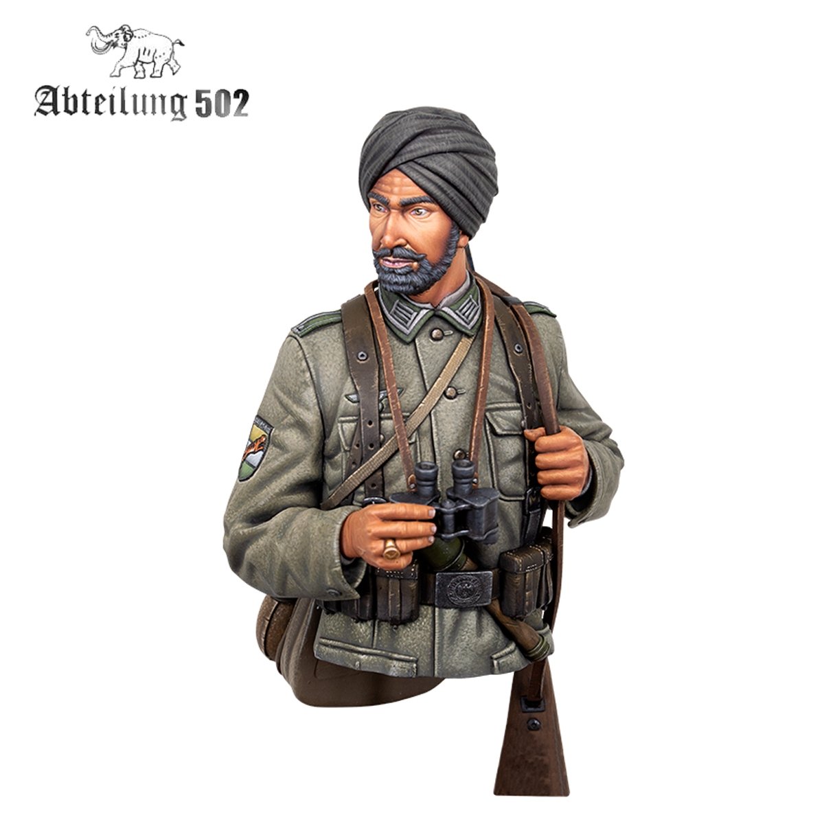 502 Abteilung ABT1004 FREIES INDIEN LEGION – HISTORIC FIGURE SERIES BUST 1/10 – zdjęcie 2