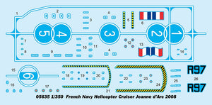 Trumpeter 05635 French Navy Helicopter Cruiser Jeanne dArc 2008 1/350 – zdjęcie 6
