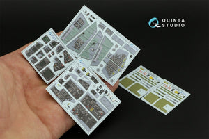 Quinta Studio QD32033 F-14D 3D-Printed &amp;amp; coloured Interior on decal paper ( Trumpeter ) 1/32 – zdjęcie 13