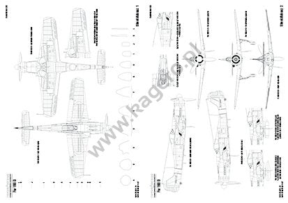 Kagero 7026 Focke-Wulf Fw 190 D. D-9/D-11/D-13/D-15 models EN/PL – zdjęcie 2