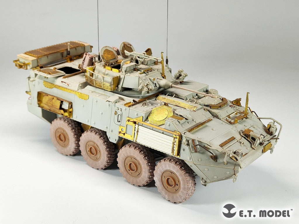 E.T. Model P35-155 U.S.Army Stryker Armored Vehicle Sagged Wheels For TRUMPETER Kit 1/35 – zdjęcie 7
