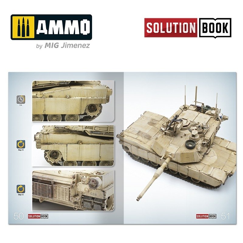Ammo of Mig 6512 How to Paint Modern US Military Sand Scheme SOLUTION BOOK – zdjęcie 3