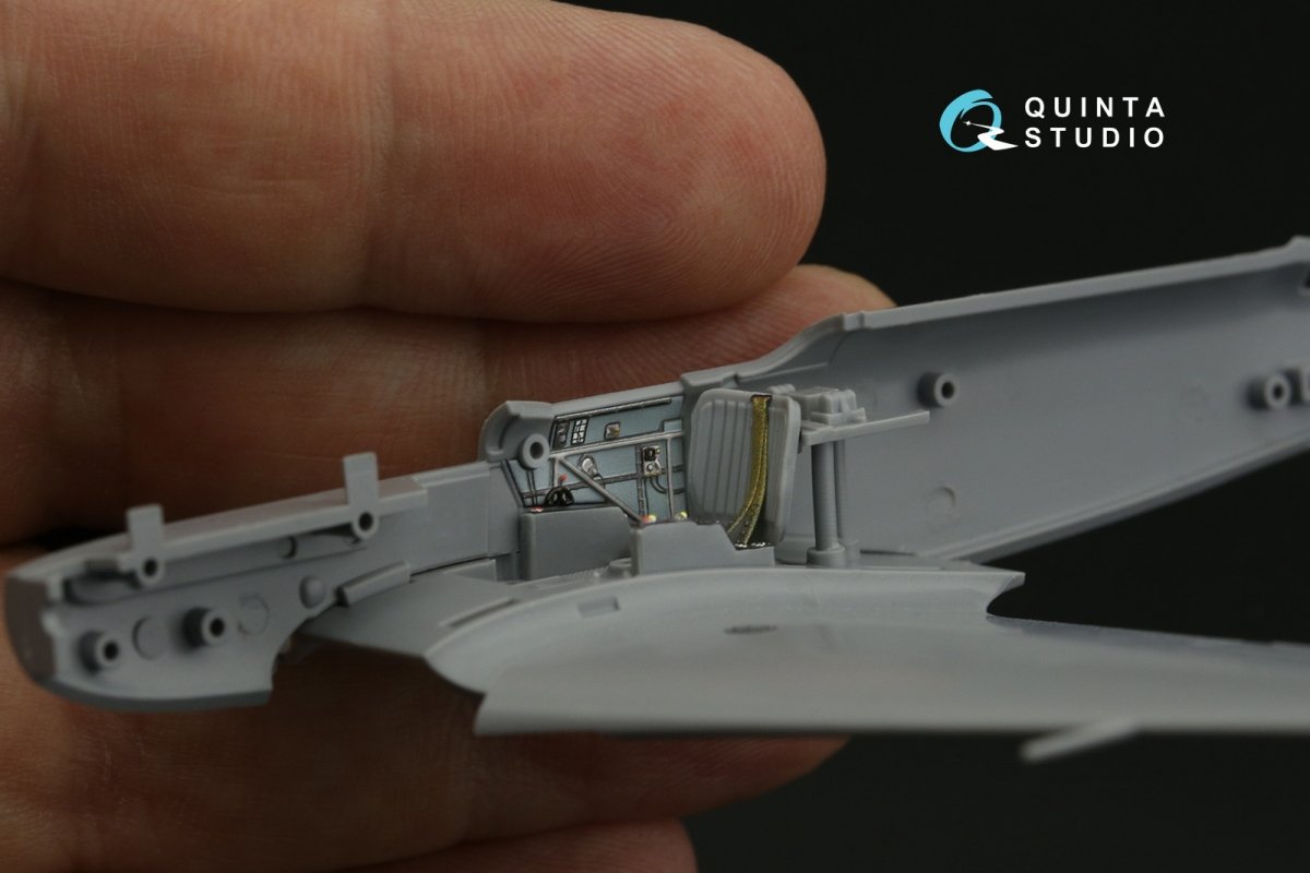 Quinta Studio QD72056 Yak-9D 3D-Printed &amp;amp; coloured Interior on decal paper (Zvezda) 1/72 – zdjęcie 10