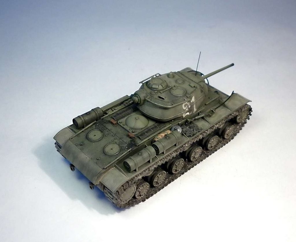 PST 72025 KV-1S Heavy Tank 1/72 – zdjęcie 8