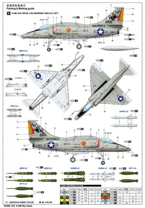 Trumpeter 02268 A-4M Skyhawk 1/32 – image 2