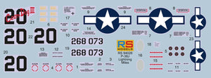 RS Models 94026 Lockheed P-38 J-15 LO - Battle over Moravia (Limited Edition) 1/72 – Bild 3