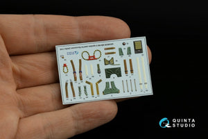 Quinta Studio QR48036 MB Mk 6 ejection seat for Buccaneer (Airfix), 2 pcs 1/48 – image 7