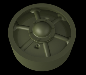Panzer Art RE35-642 M4 “Sherman” Idler wheels No2 1/35 – image 2