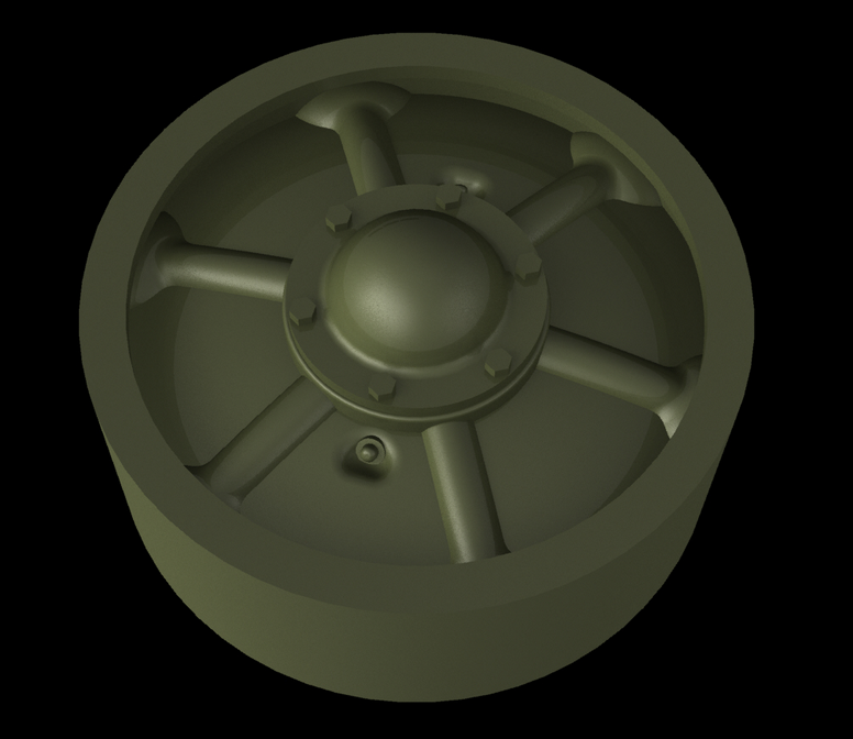 Panzer Art RE35-642 M4 “Sherman” Idler wheels No2 1/35 – image 2