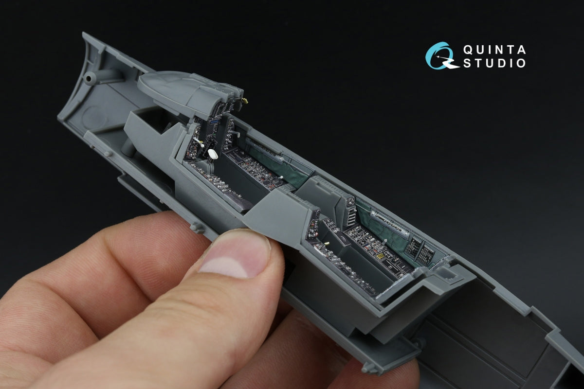 Quinta Studio QD48593 F-14D Super Tomcat 3D-Printed &amp;amp; coloured Interior on decal paper (GWH) 1/48 – zdjęcie 8