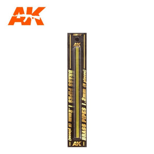 AK Interactive AK9111 BRASS PIPES 1.2MM Ø. 5 UNITS – zdjęcie 2