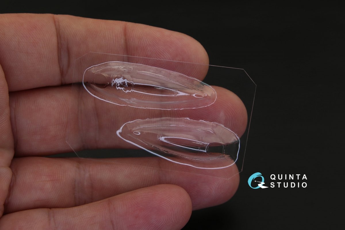 Quinta Studio QC72026 MiG-15 vacuformed clear canopy (for Eduard kit) 1/72 – image 2