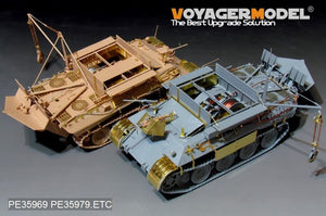 Voyager Model PE35979 WWII German Bergepanther Ausf.A (Early type,Panther A tool holders) Basic For TAKOM 2101 1/35 – zdjęcie 18