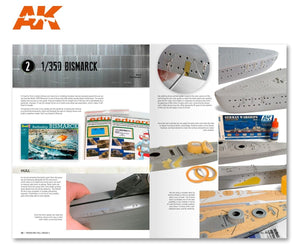 AK Interactive AK249 MODELLING FULL AHEAD 3: BISMARK &amp;amp; TIRPITZ (English) – zdjęcie 4