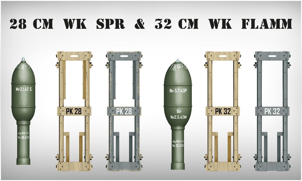 MiniArt 35269 GERMAN ROCKET LAUNCHER with 28cm WK Spr &amp;amp; 32cm WK Flamm 1/35 – immagine 3